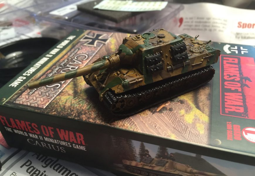 GBX80 – Painting Otto Carious with Jagdtiger and crew