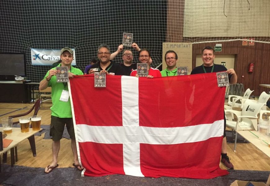 Team Denmark got a 14th place at ETC